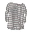 Top 3 4 Sleeve By Talbots In Striped Pattern, Size:Sp Cheap