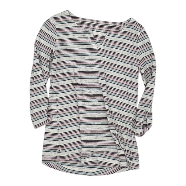 Top 3 4 Sleeve By Talbots In Striped Pattern, Size:Sp Cheap