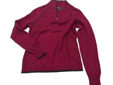 RED SWEATER by EDDIE BAUER Size:S Online now