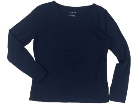 Top Ls Basic By Talbots In Navy, Size:S Cheap