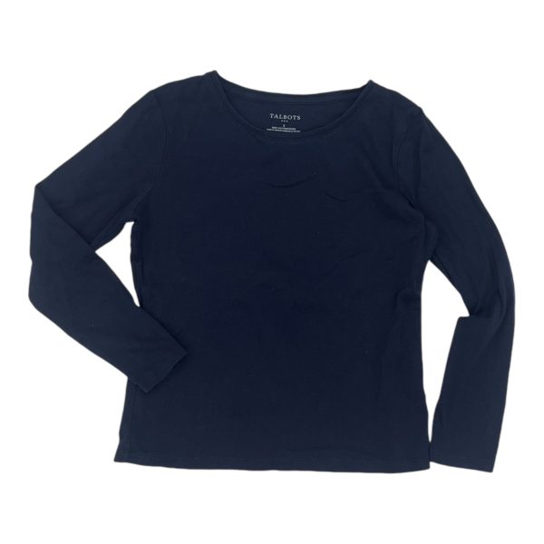 Top Ls Basic By Talbots In Navy, Size:S Cheap