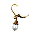 14k Gold Filled Pearl Dangle Earrings By Unbranded Hot on Sale