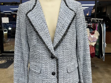 Blazer By Karl Lagerfeld In Blue, Size: Xl Discount