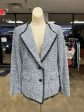 Blazer By Karl Lagerfeld In Blue, Size: Xl Discount