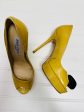 Shoes Luxury Designer By Jimmy Choo In Yellow, Size: 7 Online Sale