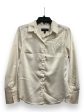 Blouse Long Sleeve By Banana Republic In Cream, Size: Xs Discount