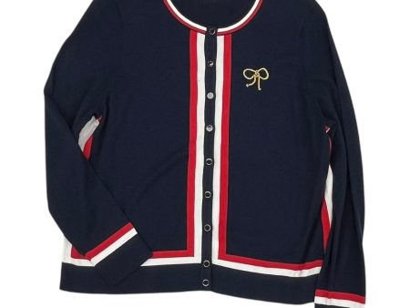 Cardigan By Charter Club In Navy, Size:Xlp Online Sale