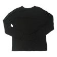 Top Ls By Time And Tru In Black, Size:L Cheap