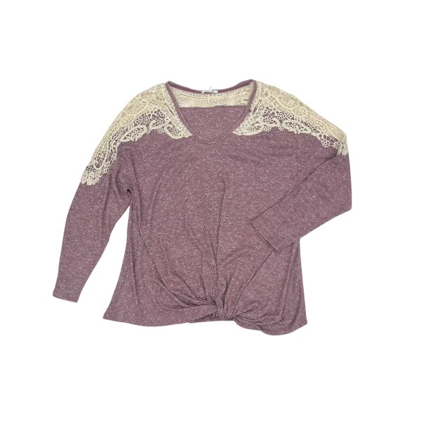 Top Ls By Maurices In Purple, Size:1X Online Hot Sale