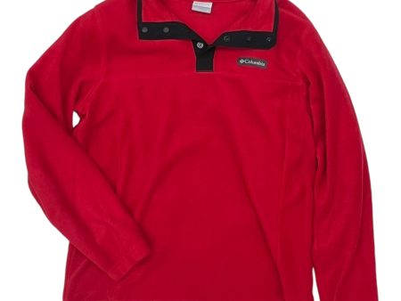 Athletic Fleece By Columbia In Red, Size:M For Sale