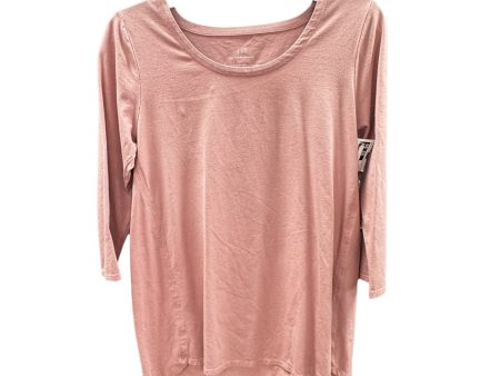 Top Long Sleeve Basic By J. Jill In Pink, Size: Xs Online now