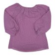 Blouse Ls By White House Black Market In Purple, Size:Xs Fashion