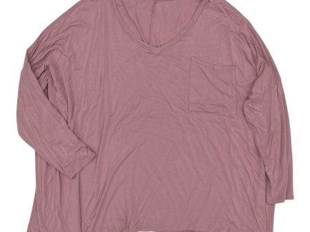 Top Ls By Zenana Outfitters In Pink, Size:1X Online Hot Sale