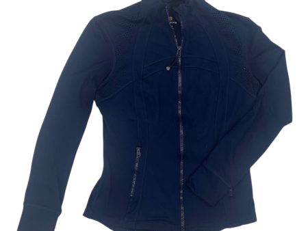 Athletic Jacket By Tangerine In Navy, Size:S Online Hot Sale