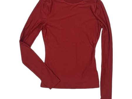 Top Ls By Abercrombie And Fitch In Red, Size:Xs Discount