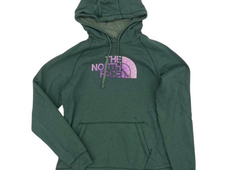 Athletic Sweatshirt Hoodie By The North Face In Green, Size:L Online Hot Sale