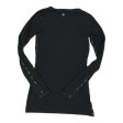 Top Ls By Lululemon In Black & Grey, Size:M on Sale