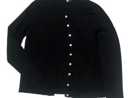 Cardigan By Evolution In Black, Size:M on Sale