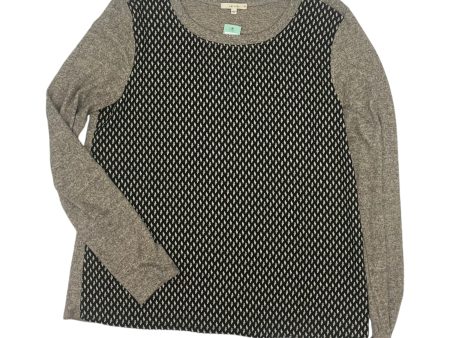 Top Ls By Le Lis In Black & Tan, Size:L Online Sale