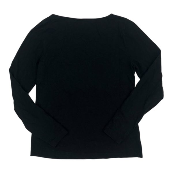 Top Ls Basic By J. Crew In Black, Size:L Fashion