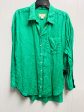 Top Long Sleeve By Anthropologie In Green, Size: M For Discount