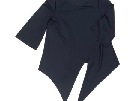 Blouse 3 4 Sleeve By Banana Republic In Navy, Size:M Online Sale