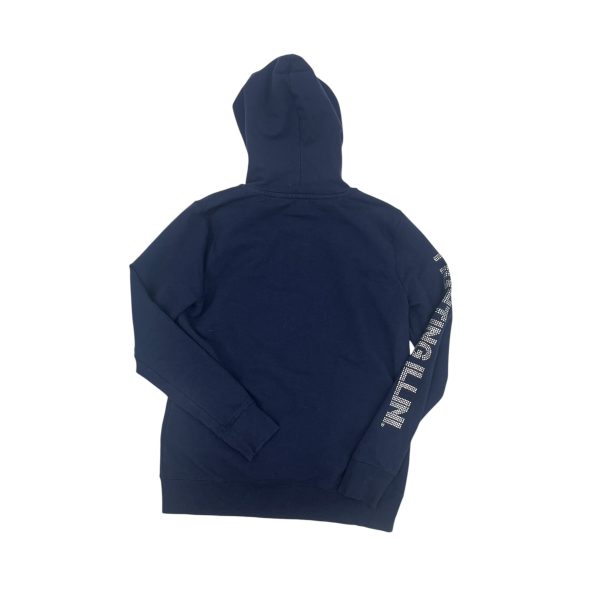 Athletic Sweatshirt Hoodie By Clothes Mentor In Navy, Size:L For Sale