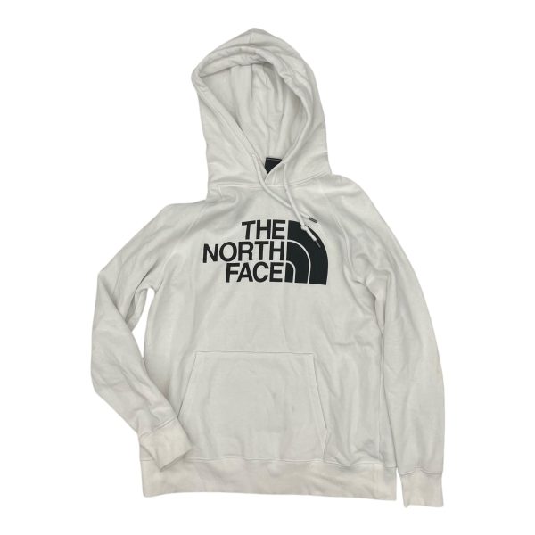 Athletic Sweatshirt Hoodie By The North Face In White, Size:M Online Hot Sale