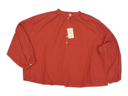 Top Ls By Universal Thread In Orange, Size:Xl Sale