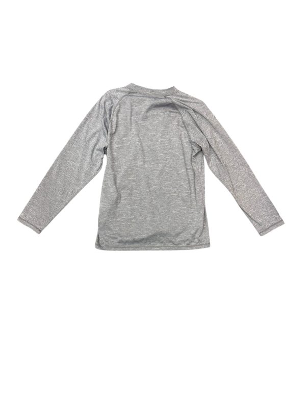 Athletic Sweatshirt Crewneck By Nike In Grey, Size: M For Sale