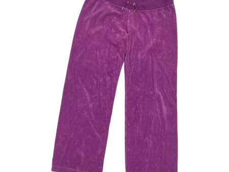 Athletic Pants By Nike In Purple, Size:M Online Sale