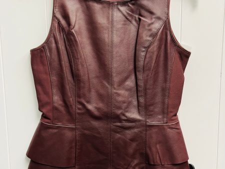 Top Sleeveless By White House Black Market In Brown, Size: 0 For Cheap