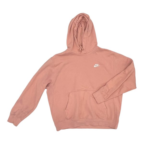 Athletic Sweatshirt Hoodie By Nike Apparel In Pink, Size:L Online Hot Sale