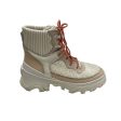 Boots Combat By Sorel In Pink & White, Size:8 For Discount