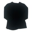 Top 3 4 Sleeve By Talbots In Black, Size:L Fashion