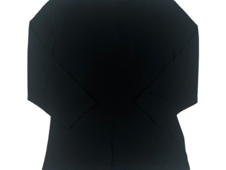 Top 3 4 Sleeve By Talbots In Black, Size:L Fashion