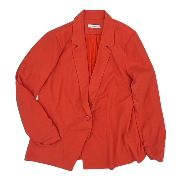 Blazer By Just Fab In Orange, Size:1X Supply