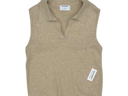 Vest Sweater By Old Navy In Brown, Size:Xl Supply