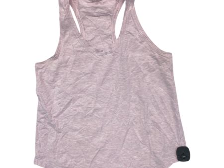 Athletic Tank Top By Lululemon In Pink, Size:10 on Sale