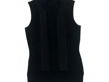 Vest Sweater By White House Black Market In Black, Size:Xs Online now