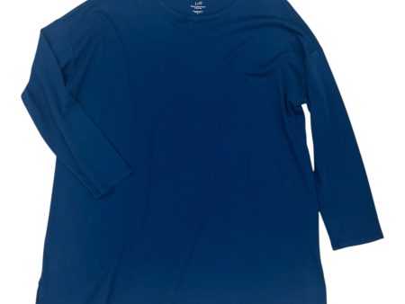 Top Ls By J. Jill In Blue, Size:Xl Online Hot Sale