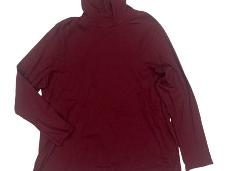 Top Ls By Lane Bryant In Red, Size:3X Fashion