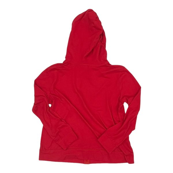 Athletic Sweatshirt Hoodie By Clothes Mentor In Red, Size:L Discount