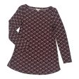 Top Ls By J. Jill In Maroon, Size:Xsp Cheap