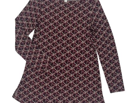 Top Ls By J. Jill In Maroon, Size:Xsp Cheap