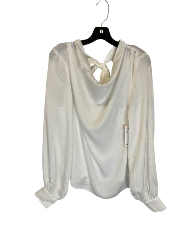 Top Long Sleeve By Cmb In White, Size: S Hot on Sale