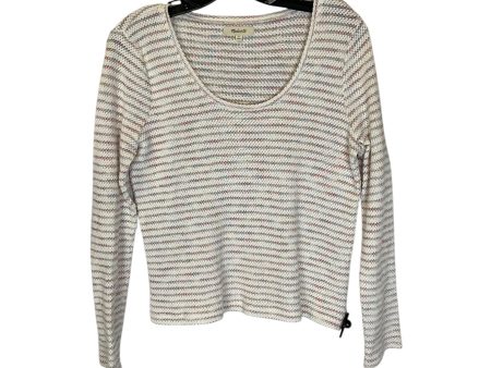 Top Long Sleeve By Madewell In Multi-colored, Size: M For Discount