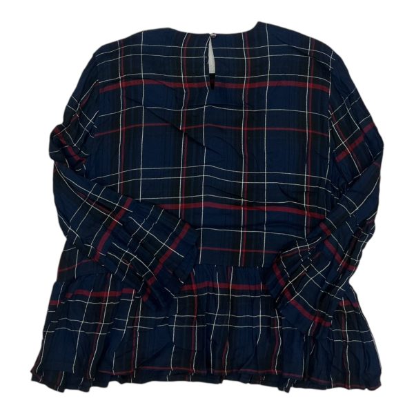 Top 3 4 Sleeve By Mudpie In Navy, Size:M Discount