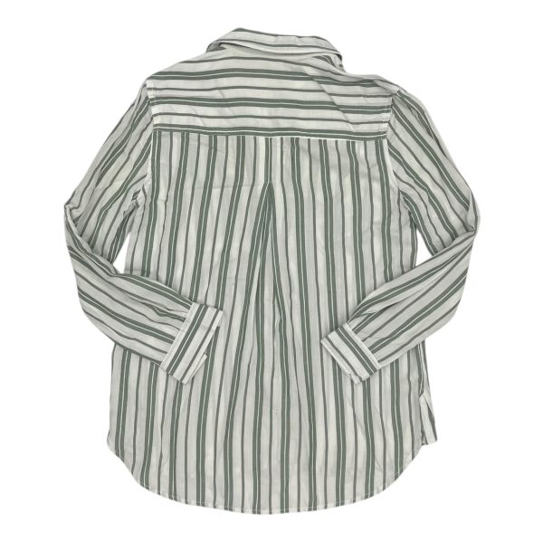 Top Ls By Beachlunchlounge In Green & White, Size:Xs Hot on Sale