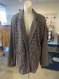 Blazer By Gianni Bini In Brown & Cream, Size: Xxl For Sale